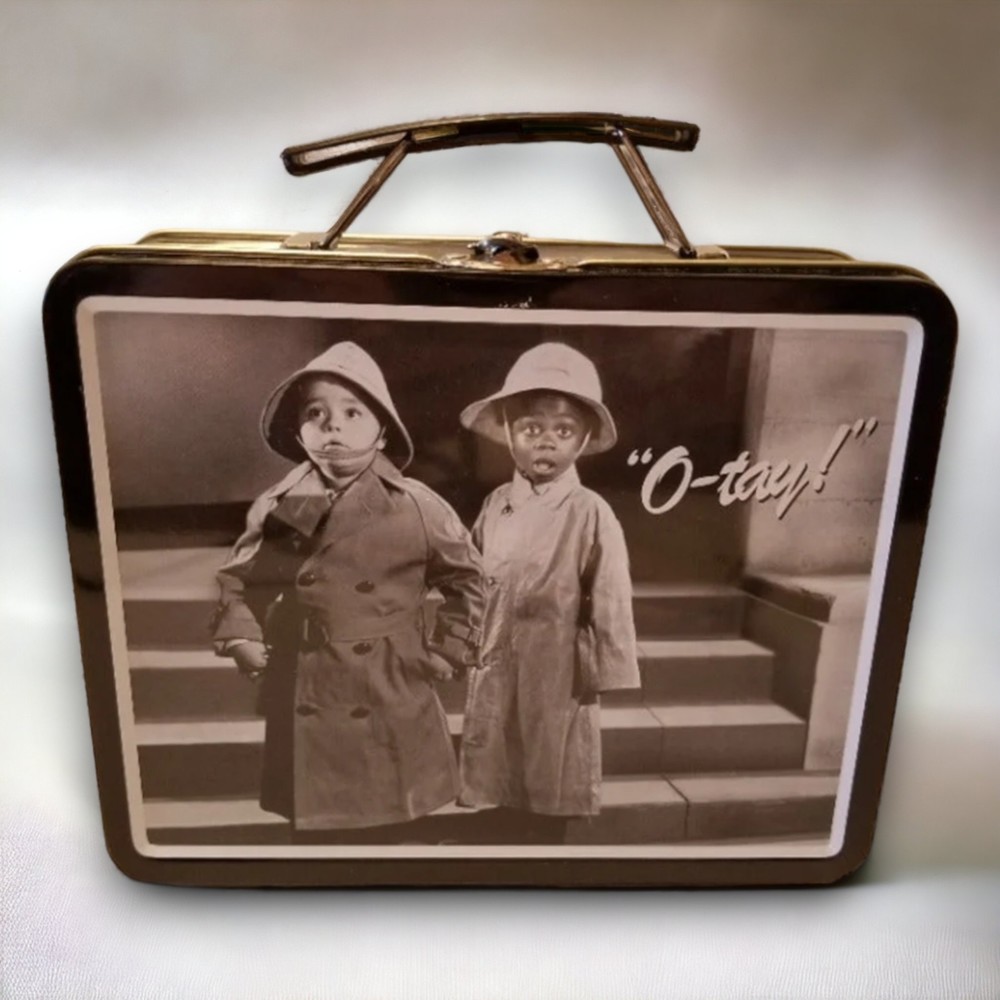 Little Rascals Buckwheat & Spanky O Tay! Metal Lunch Box VTG 1998 Series 1
